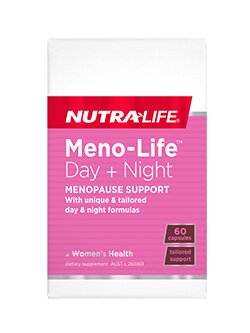 Meno-Life Day Night Menopause Support  - 60 Caps