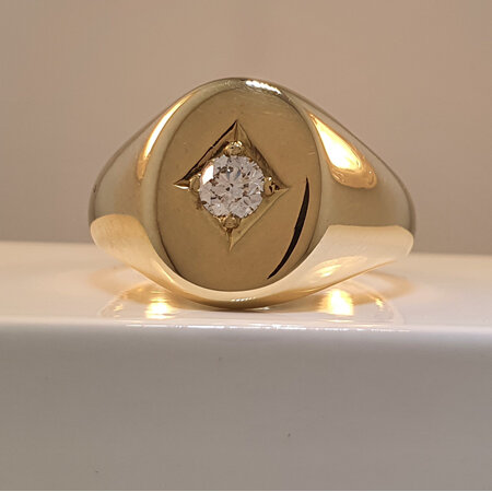 Men's Diamond Dress Ring