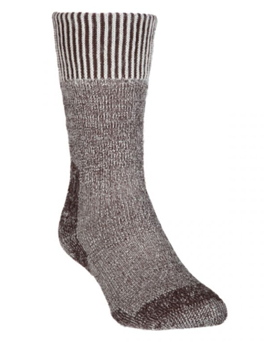 Merino gumboot sock, calf length, ankle and arch support prevents ride down