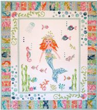 Mermaid Garden Applique Quilt Pattern