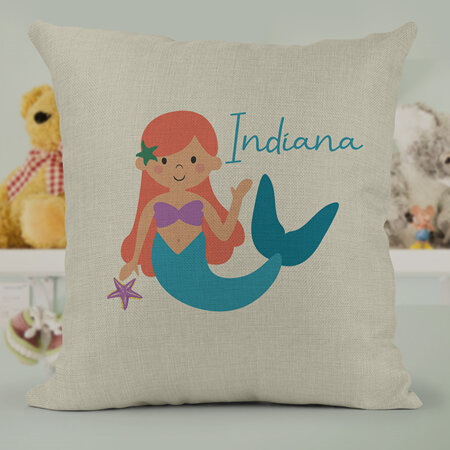 Mermaid  Personalised Cushion Cover