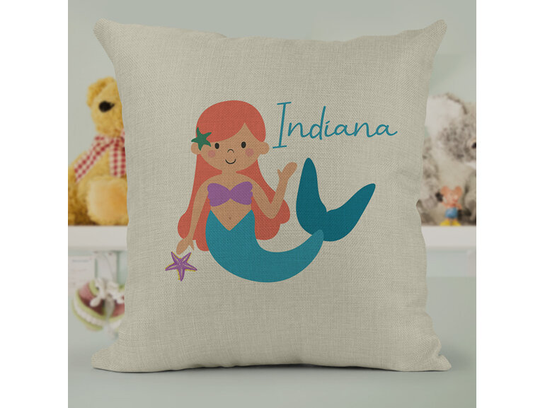 Mermaid personalised Cushion Cover