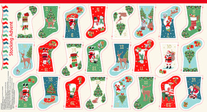 Merry Christmas Mini Stocking Advent Multi TP-2487-1