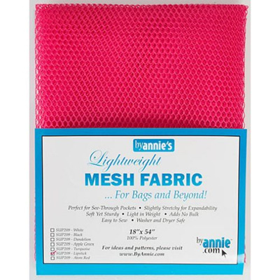 Mesh Fabric - Lipstick