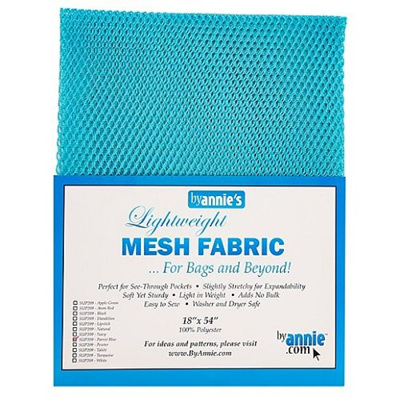 Mesh Fabric - Parrot Blue