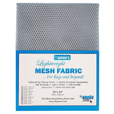 Mesh Fabric - Pewter