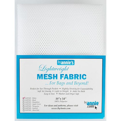 Mesh Fabric - White