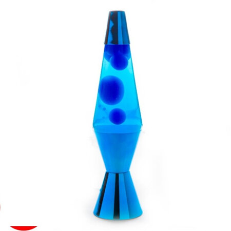 Metallic Motion Lava Lamp Blue