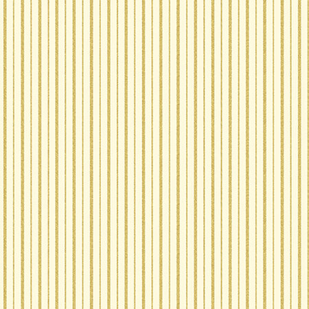 Metallic Stripes Cream/Gold 772407