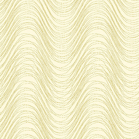 Metallic Wave Cream/Gold 772107