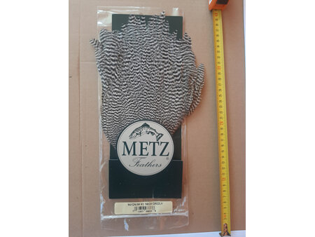Metz #2 Magnum Natural Grizzly Neck