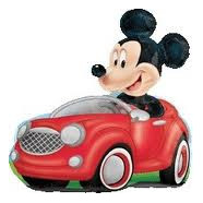 Mickey Mouse Clubhouse Super shape Foil Balloon - CAR