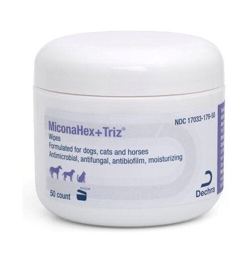 Miconahex + Triz Wipes 50 pack