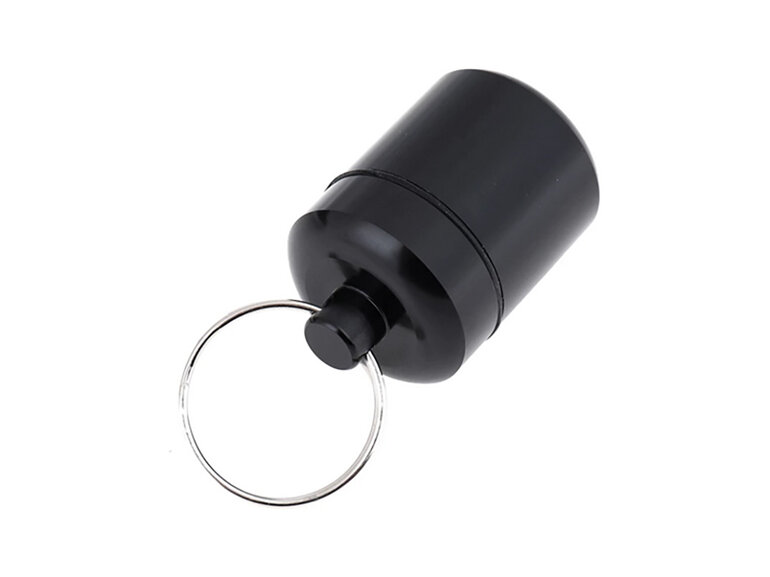 micro bison geocache black, sneaky geocaching hide