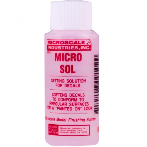 Microscale Micro Sol Decal Setting Solution (MIC2) - Rick's Model Kits