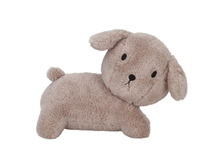 Miffy Cuddle Fluffy : Snuffy Plush Taupe Medium 25cm puppy dog