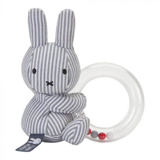 Miffy Fun at Sea Ring Rattle baby bunny