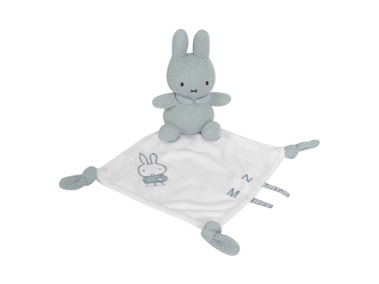 Miffy Green Knit Cuddle Blanket baby sleep newborn nursery bunny rabbit