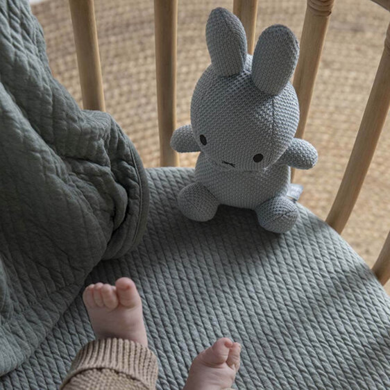 Miffy Green Knit Plush 20cm soft toy bunny baby rabbit child