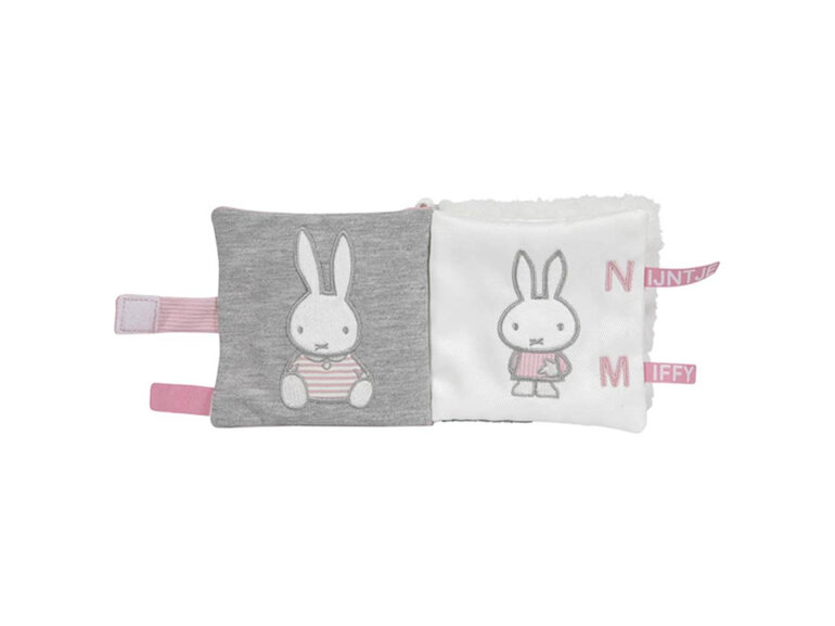 Miffy Pink Rib Activity Book baby bunny rabbit pram tummy time