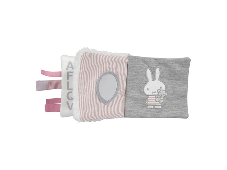 Miffy Pink Rib Activity Book baby bunny rabbit pram tummy time