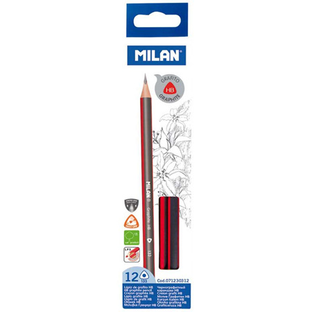 Milan 12 Pack Pencils HB