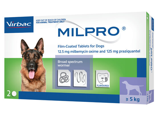 Milpro Tablet Dog 2 Pack