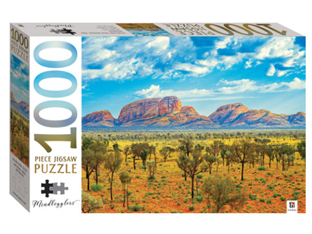 Mindbogglers 1000 Piece Puzzle Uluru-Kata Tjuta National Park, Australia