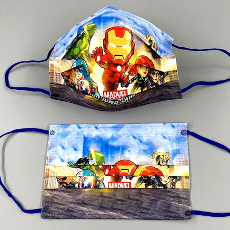 Mini Avengers 5pk Disposable Masks