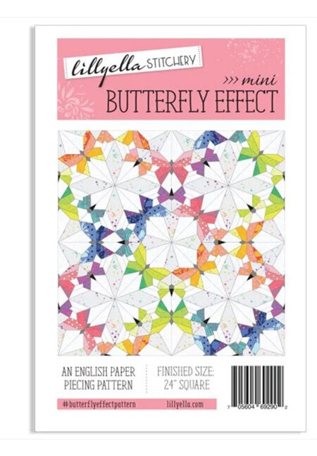 Mini Butterflies Effect Pattern from Lillyella Stitchery