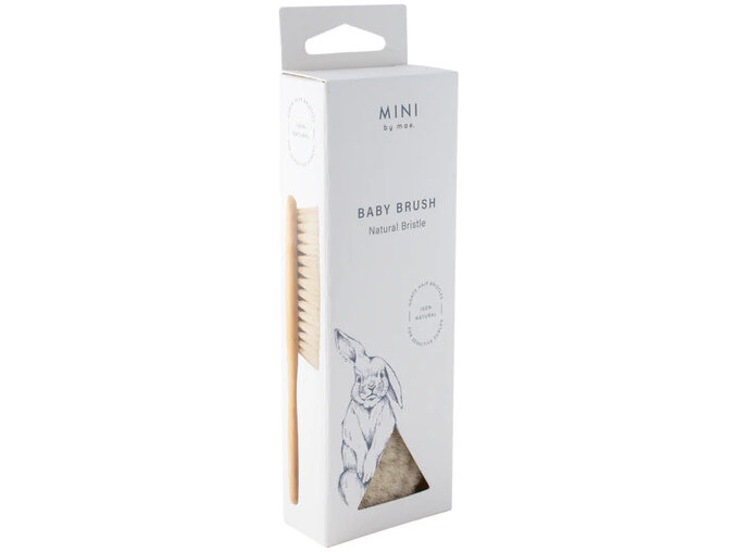 MINI by Mae Baby Hair Brush Natural Bristle