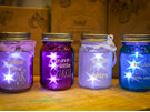 Mini Message Sparkle Jars