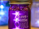 Mini Message Sparkle Jars
