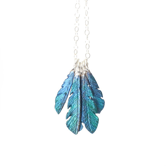 Mini Tui Feathers Necklace