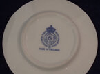 Miniature blue and white dragon plate
