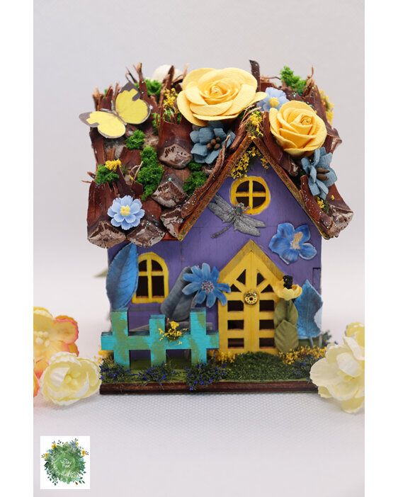 Miniature Faery House, Miniature House, Fairy House, House, The Wonky Pixie