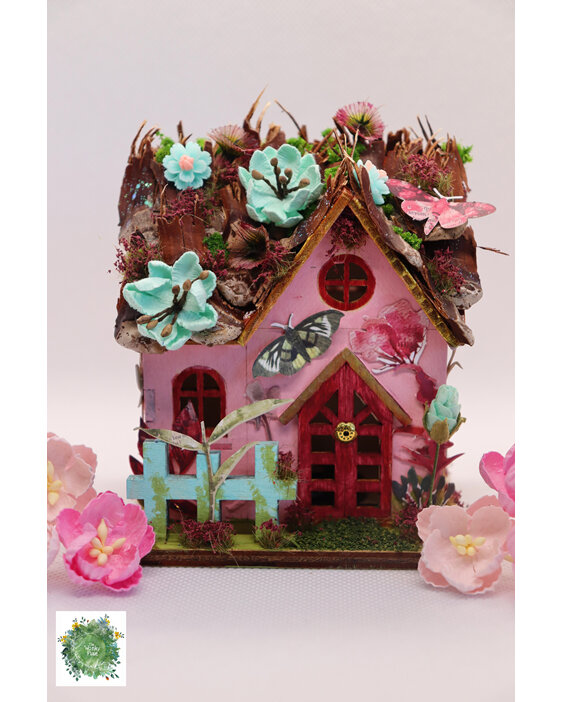 Miniature Faery House, Miniature House, Fairy House, House, The Wonky Pixie