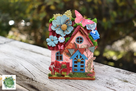 Miniature Faery House - Pinks