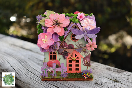 Miniature Faery House - Sage