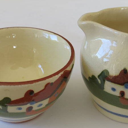 Miniature jug and bowl