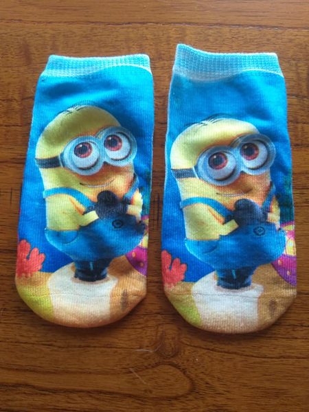 Minions Socks #2 Size 2-4yrs
