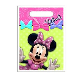 Minnie Mouse Bowtique Loot Bags x 8