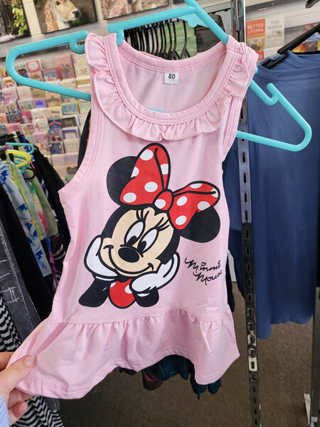 MINNIE MOUSE DRESS SIZE 1 (TWO COLOURS AVAILABLE)
