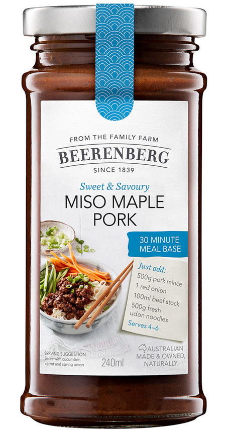 Miso Maple Pork 30 Minute Meal Base - 240ml