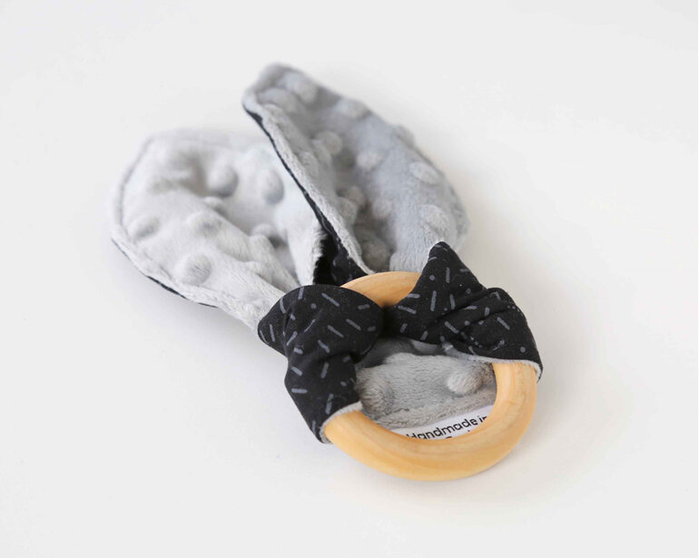 Miss Izzy handmade teething bunnies, made and designed in New Zealand