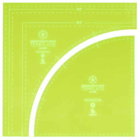 Missouri Star Drunkard's Path Circle Template Set (Large)