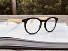 Moana Rd Reading Glasses +1.00 Round Black Frame