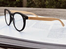 Moana Rd Reading Glasses +2.00 Round Black Frame