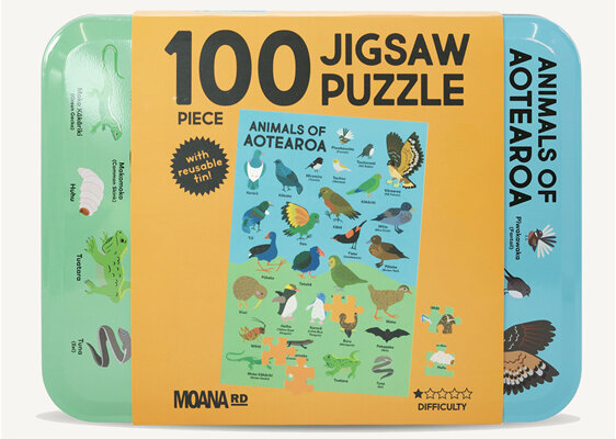 Moana Road 100 Piece Puzzle Animals of Aotearoa