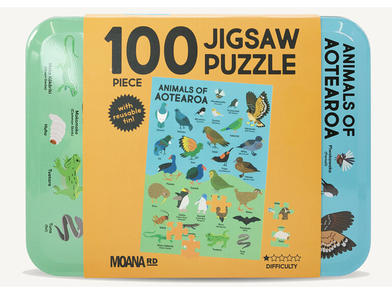 Moana Road 100 Piece Puzzle Animals of Aotearoa